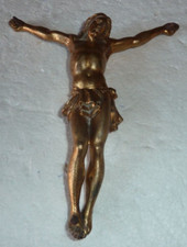 christ de crucifix en bronze