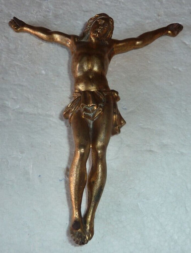 Christ crucifix bronze - christ,