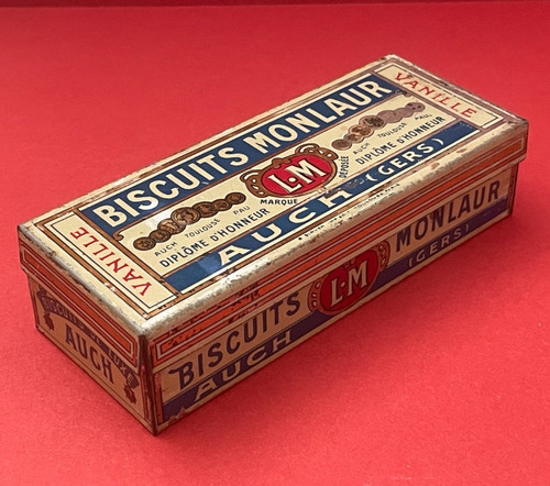 Ancienne boite publicitaire - ancienne,