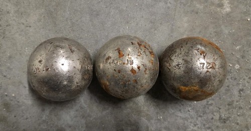 Ancienne triplette boule - ancienne,