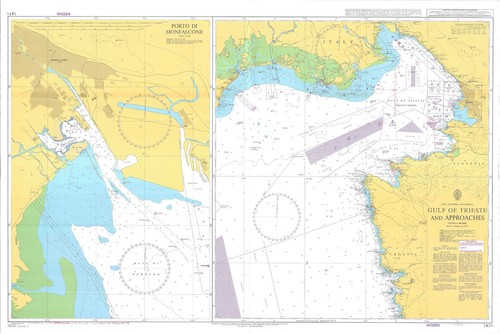 Carte murale des approches - carte, du