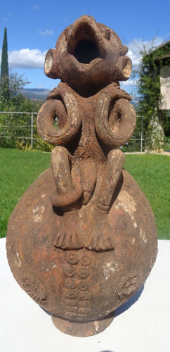 Vase terre cuite mambila - en,