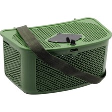 PANIER PECHE PLASTIQUE RIGIDE A PORTE ROTATIVE Alciumpeche