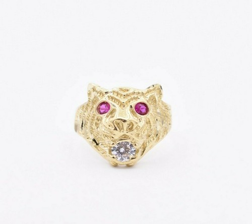 Homme tigre lion tête - homme,