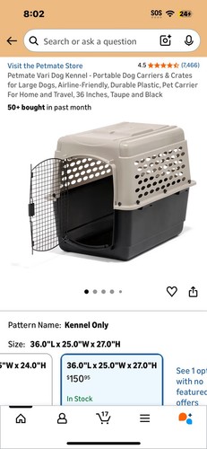 Petmate vari dog kennel - vari,