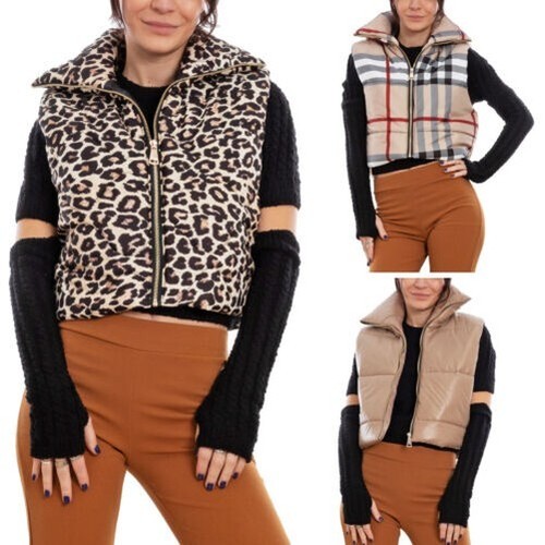 Doudoune crop femme - doudoune, sans