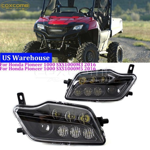Front white led headlight head - headlight,