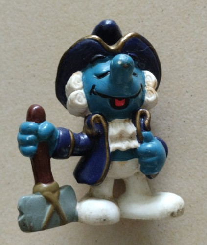 Figurine schtroumpf george - schtroumpf,