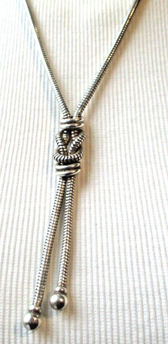 Collier chaine maille serpent