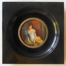 Ancienne PEINTURE MINIATURE