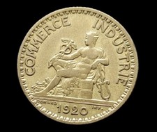 1 Franc Chambre De Commerce 1920 Superbe 