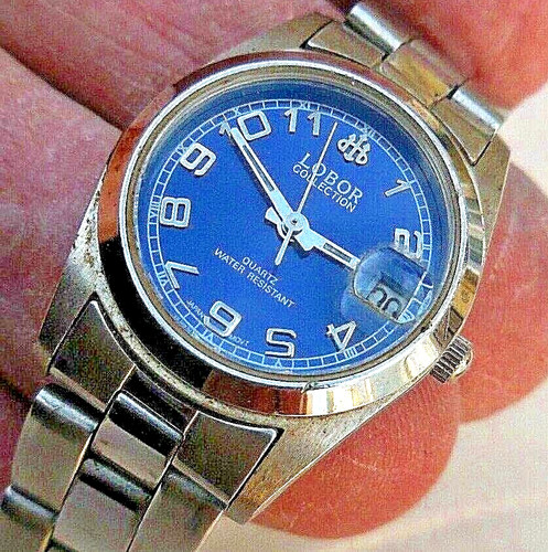Ancienne montre lobor quartz - ancienne,