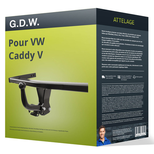 Attelage pour caddy - attelage,