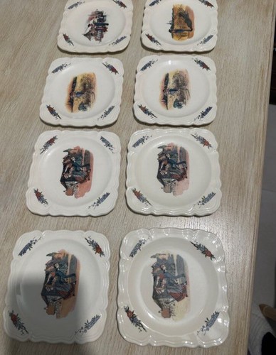 Assiettes service obernai - assiettes,