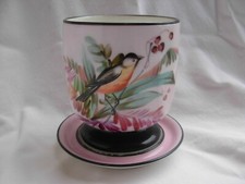 ANTIQUE FRENCH OLD PARIS PORCELAIN PLANTER,FLOWER POT,LATE 19th CENTURY.