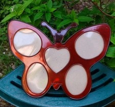 ANCIEN PORTE PHOTOS PAPILLON