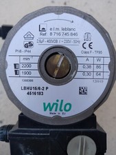 ELM LEBLANC circulateur WILO pour GVM 7.23 en bon état de fonctionnement