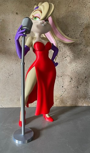 Figurine lapine pop art - art, cm
