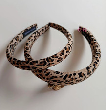 2 Serres-tête  femme marron