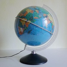 Globe Terrestre lumineux lampe
