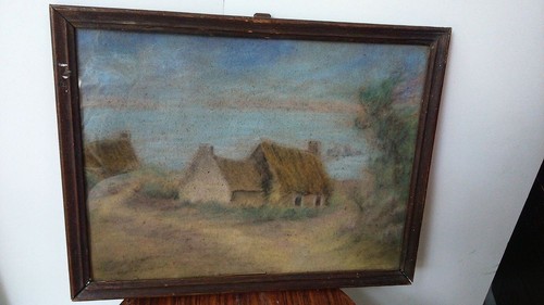 Peinture maison pêcheur en - maison, de