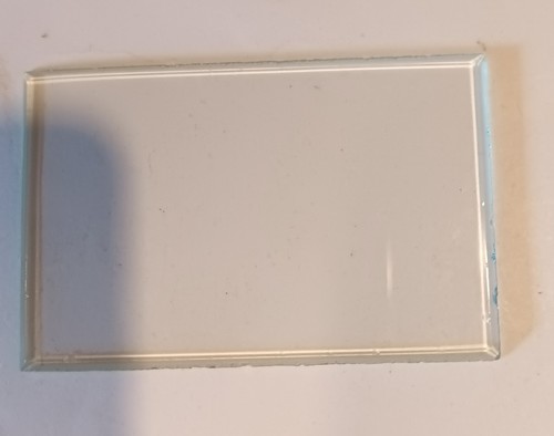 Verre minéral rectangle plat - minéral,
