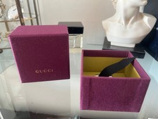 GUCCI Bijou Boîte Argent