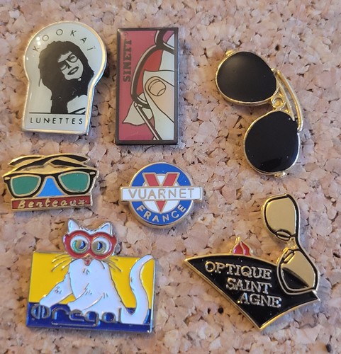 Lot pin lunette opticien - lot,