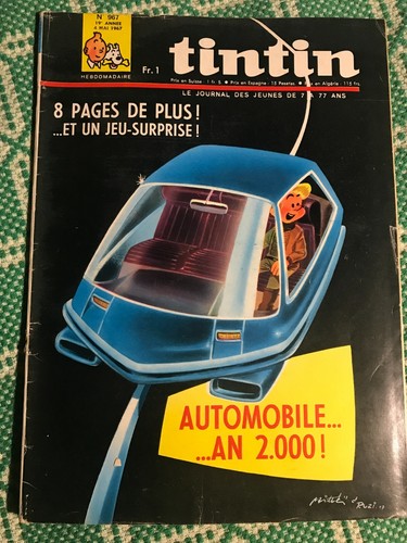 Journal tintin 967 - tintin, france