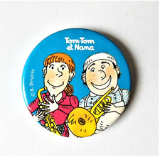 Badge broche Tom Tom et Nana