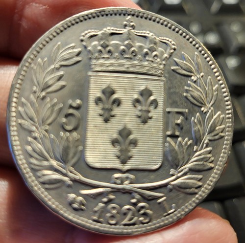 France francs louis xviii - 5,