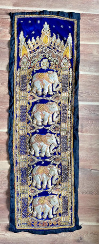 Ancienne tapisserie birmane