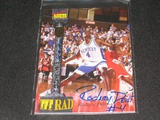 RODNEY DENT ROOKIE HAND SIGNED