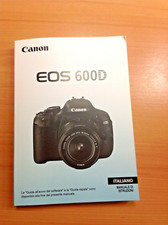 Appareil Canon EOS 600D / manuel di istruzioni / ITALIANO