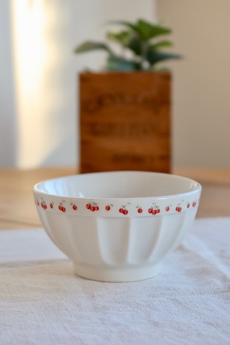 Bol vintage porcelaine - , motif