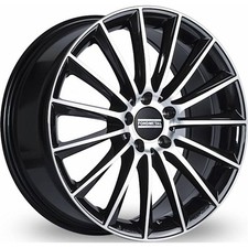 Jante alu FONDMETAL AIDON 19" 9J 5x112 ET 44 66.5 GLOSSY BLACK MACHINED
