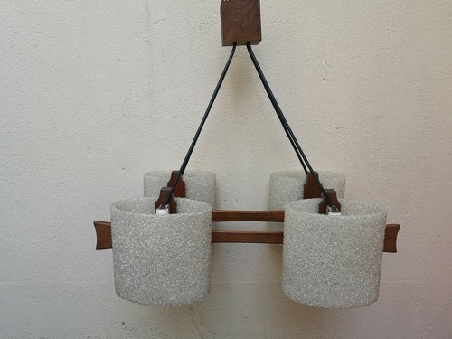 Lustre scandinave vintage - lustre, 4