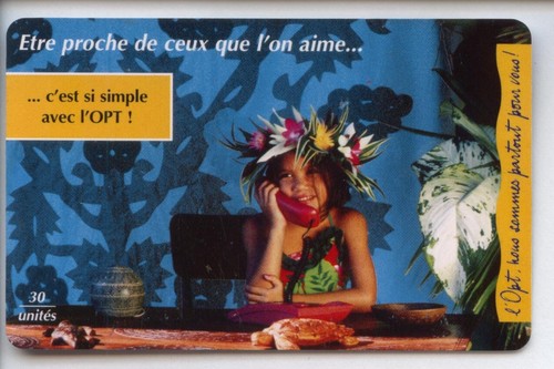 Polynesie telecarte - telecarte, /