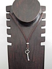 Collier Cuir Marron /
