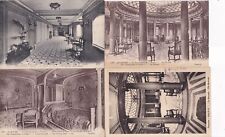 Lot de 4 cartes postales anciennes postcards LE HAVRE PAQUEBOT FRANCE CGT 4