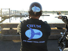 Wicked Good Tuna Fishing Secret Tee Shirt "Chum And They Will Come" Bluefin Tuna