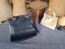 Lot de 2 sacs a main vintages ancien pourchet et autre ...