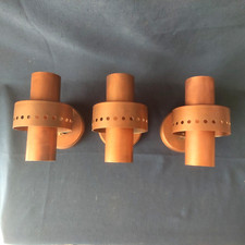 VINTAGE 3 LAMPES APPLIQUES CUIVRE EPAIS BEGA DLG DE HANS-AGNE JAKOBSSON/POULSEN