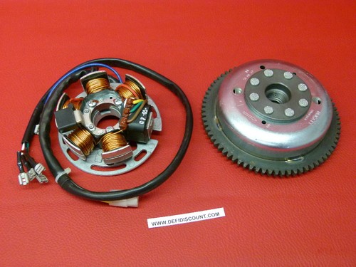Volant rotor stator couronne