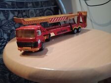 semi remorque saviem porte voiture  majorette 1/50