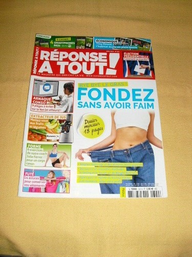 Réponse tout n 322 avril - tout, !
