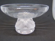 Lalique Nogent Footed Compote