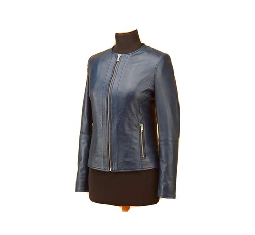 Women leather jacket - leather,