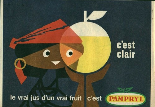 Publicité ancienne pampryl - ancienne, le