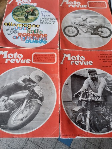 Lot moto revue - de,
